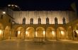 Ascoli Piceno - Illuminated cloister at night