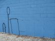 spray painted fire hydrant and stop sign