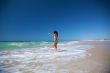 bikini woman at seaside