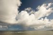 Dramatic Clouds over Tropical Shoreline