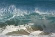 Dramatic Shorebreak Wave