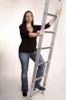 woman with ladder