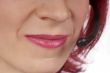 woman with headset
