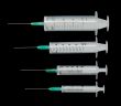 Four syringes