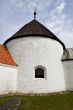 Round church Ols in Bornholm, Denmark