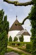 Round church Ols in Bornholm, Denmark