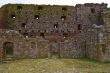 Hammershus, ruins of a castle in Bornholm, Denmark