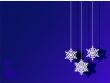 Winter design elements, background