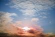 colourful sunset and picturesque clouds