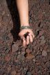 hand pick up stones