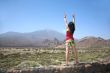 greeting the volcano