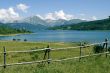 Lake of Campotosto in Abruzzi