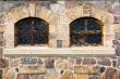 Stone wall with windows