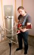 guitarist in studio