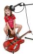 girl in audio studio