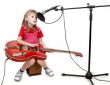 girl in audio studio
