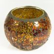 Colorful glass bowl