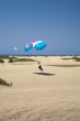 paraglider landing