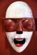 red front mask