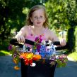 bike with flowers