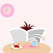 At breakfast