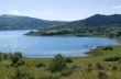 Lake of Campotosto in Abruzzi