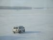 truck on snow