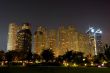 Night skyscrapers of Dubai