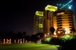 Night skyscrapers of Dubai