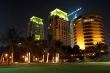 Night skyscrapers of Dubai