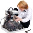 Repairing the old electronic equipment