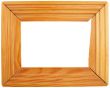 Simple old wooden frame