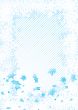 snowflake fall copyspace