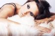 Image of Sexy woman lying down