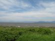 ocean and mountains landscape
