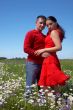 Young happy couple