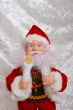 Christmas Santa Claus puppet with a candle