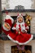 Surprised Christmas Santa Child