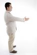 businessman offering hand shake