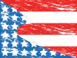 Grunge American flag