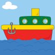 Cartoon Boat 2