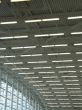 a large and white modern interior ceiling