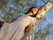 beauty girl near the birch tree 2