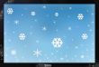 The screen with a snowflake