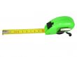 Measuring tape meter isolated over white background