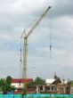 A building crane