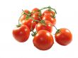 Fresh tomatos over white