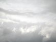 white clouds from above