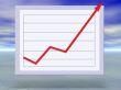 business success and growth graph concept illustration