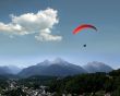 Alps, Watzmann, Berchtesgaden and Paraglider